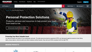 Grainger Personal Protective Equipment Safety Products, Services ... - ppe supplier