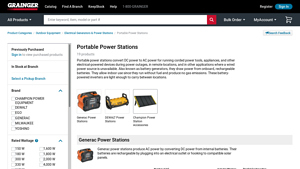 Portable Power Stations - Grainger Industrial Supply - portable power supplier