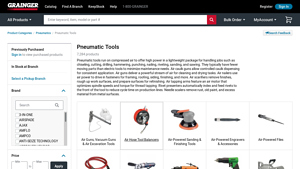Pneumatic Tools - Air Tools - Grainger Industrial Supply - pneumatic tools supplier