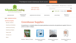 Greenhouse supplies and accessories - greenhouse supplier