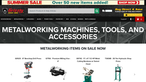 Metalworking - Grizzly Industrial, Inc. - metal machinery supplier