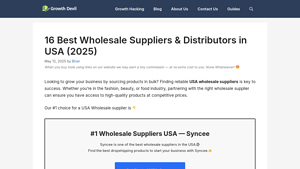 16 Best Wholesale Suppliers & Distributors in USA (2025) - wholesale retail suppliers