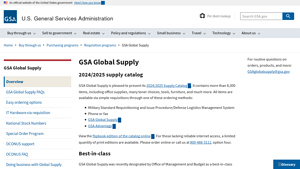 GSA Global Supply - army supplier