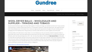 Wool Dryer Balls - Wholesaler and Supplier - Trinidad and Tobago - wool dryer balls supplier