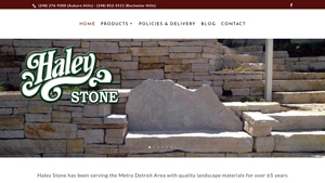 Landscape Supply Rochester Hills & Auburn Hills MI | Haley Stone - landscape stone supplier