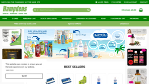 Hampdens - Wholesale Supplier to the Independent Pharmacist - chemist suppliers