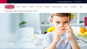 Water Treatment Chemicals, Equipment & Service - Hawkins - water treatment supplier
