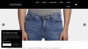 Jeans Manufacturers - Custom Denim | Hawthorn | UK - denim jeans supplier