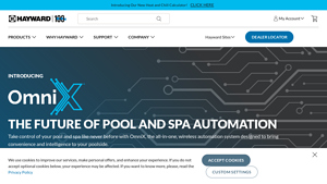 Welcome to Hayward Residential and Commercial Pool Products - pool supplier