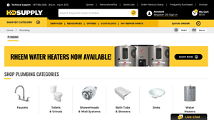 Plumbing Supplies - Wholesale Plumbing Equipment | HD Supply - plumbing supplier