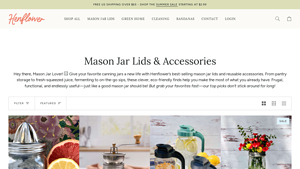Mason Jar Lids & Accessories at Henflower - mason jar supplier
