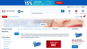 Matrix Materials - Henry Schein Dental - treated dentin matrix suppliers