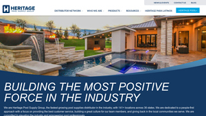 Pool Supply Distributor | Heritage Pool Supply Group - pool supplier
