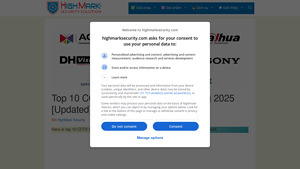 Top 10 CCTV Camera Brands Ranking 2025 [Updated] - HIGHMARK SECURITY - security camera supplier
