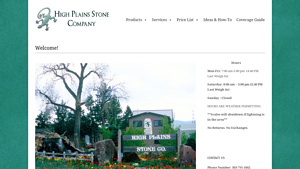 Welcome! - High Plains Stone Company - Colorado's source for flagstone ... - landscaping stone supplier