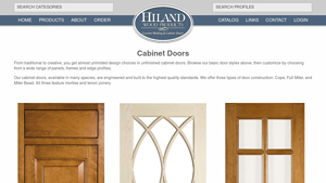 Cabinet Door Manufacturer Ohio - Hiland Wood Products - cabinet door supplier