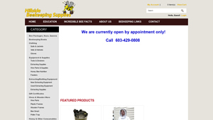Hillside Beekeeping Supplies - 31 Hillside Terrace, Merrimack, NH(603 ... - honey bee supplier
