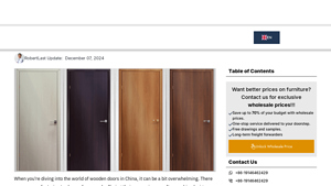 2025 Top 10 Wooden Door Factories in China - solid wood door supplier china