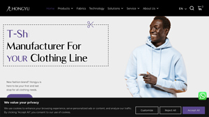 Custom Clothing Manufacturer In China - Hongyu Apparel - apparel supplier in dunmore