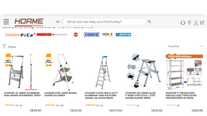 Shop Ladders, Step Stools & Work Platforms Online | Horme Singapore - ladder supplier