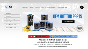 Jacuzzi® Hot Tub Parts Supply Store | SpaGuard | Sundance® Spa Parts - hot tub supplier