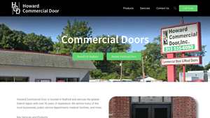 Howard Commercial Door - Hollow Metal, Aluminum, and Wood Door ... - commercial door supplier