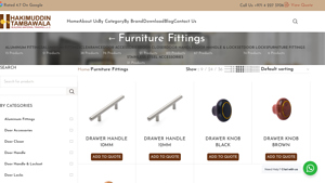 Furniture Fittings and Accessories Suppliers in Dubai, UAE - Tambawala - furniture accessories supplier