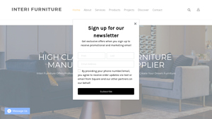 INTERI FURNITURE - China Custom Furniture Supplier and Manufacturer ... - furniture supplier