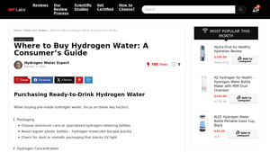 Where to Buy Hydrogen Water: A Consumer's Guide - hydrogen water bottle suppliers