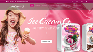 Ice Cream Co - ice cream supplier