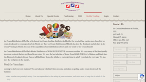 Mobile Vending - Ice Cream Distributors of Florida - ice cream truck supplier