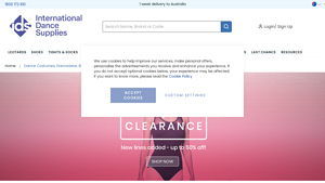 Dance Costumes, Dancewear, Ballet Shoes | IDS Australia - dancewear suppliers