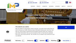 Generators, Engines, Power Equipment - CAT, Cummins, et al | IMP Corp - power plant equipment supplier