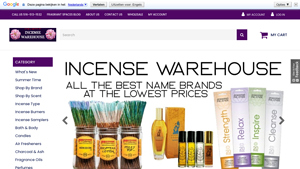 Shop Incense Burners, Resins, Sage Bundles, and More | Incense Warehouse - incense supplier