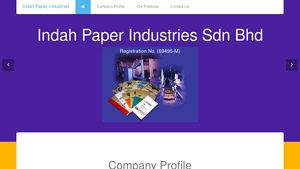 Indah Paper Industries Sdn Bhd - paper bag supplier