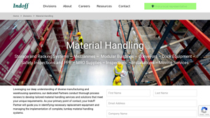 Material Handling Services - Indoff - material handling supplier