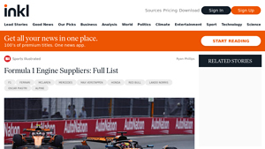 Sports Illustrated - Formula 1 Engine Suppliers: Full… - inkl - formula 1 engine suppliers