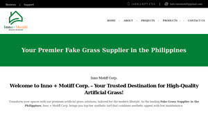 Fake Grass Supplier in the Philippines - Motiff Corporation - artificial grass supplier