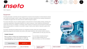 Semiconductor Equipment | Wafer Fabrication | Assembly and Test - Inseto UK - semiconductor equipment supplier