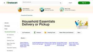 Household Essentials Delivery or Pickup - Instacart - household supplier