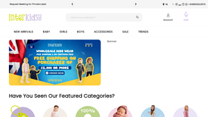 Your Wholesale Baby & Kids Fashion Hub - interkidsy.com - baby clothes supplier