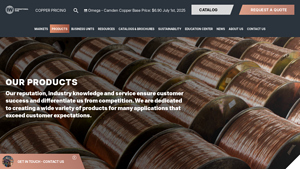 Products Overview | Copper | International Wire Group - copper wire dealers
