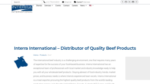 Interra International - Wholesale Beef Products & Distribution - beef supplier