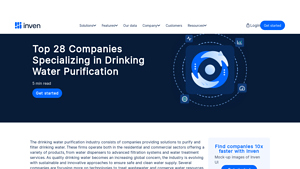 Top 28 Companies Specializing in Drinking Water Purification - water purifier supplier