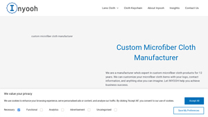 Custom Microfiber Cloth Manufacturer | Inyooh - microfiber cloth supplier