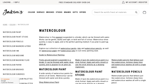 Watercolour Art Supplies & Sets | Jackson's Art - watercolour paint suppliers