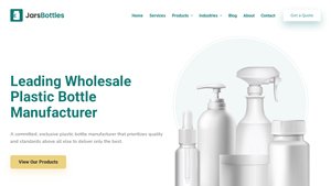 Wholesale Plastic Bottle Manufacturer & Supplier | JarsBottles - plastic bottle supplier
