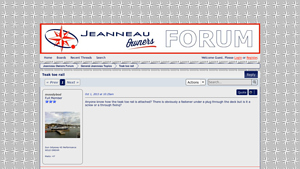 Teak toe rail | Jeanneau Owners Forum - teak toe rail suppliers