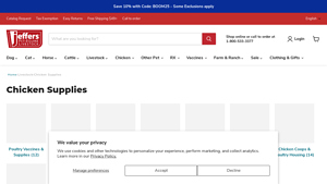 Poultry & Chicken Supplies | Fast Shipping — Jeffers - chicken supplier