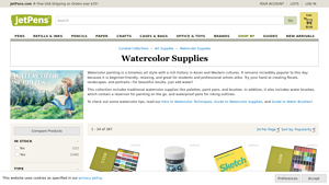 Watercolor Painting: High-Quality Paints, Pens, & Accessories | JetPens - watercolour paint suppliers